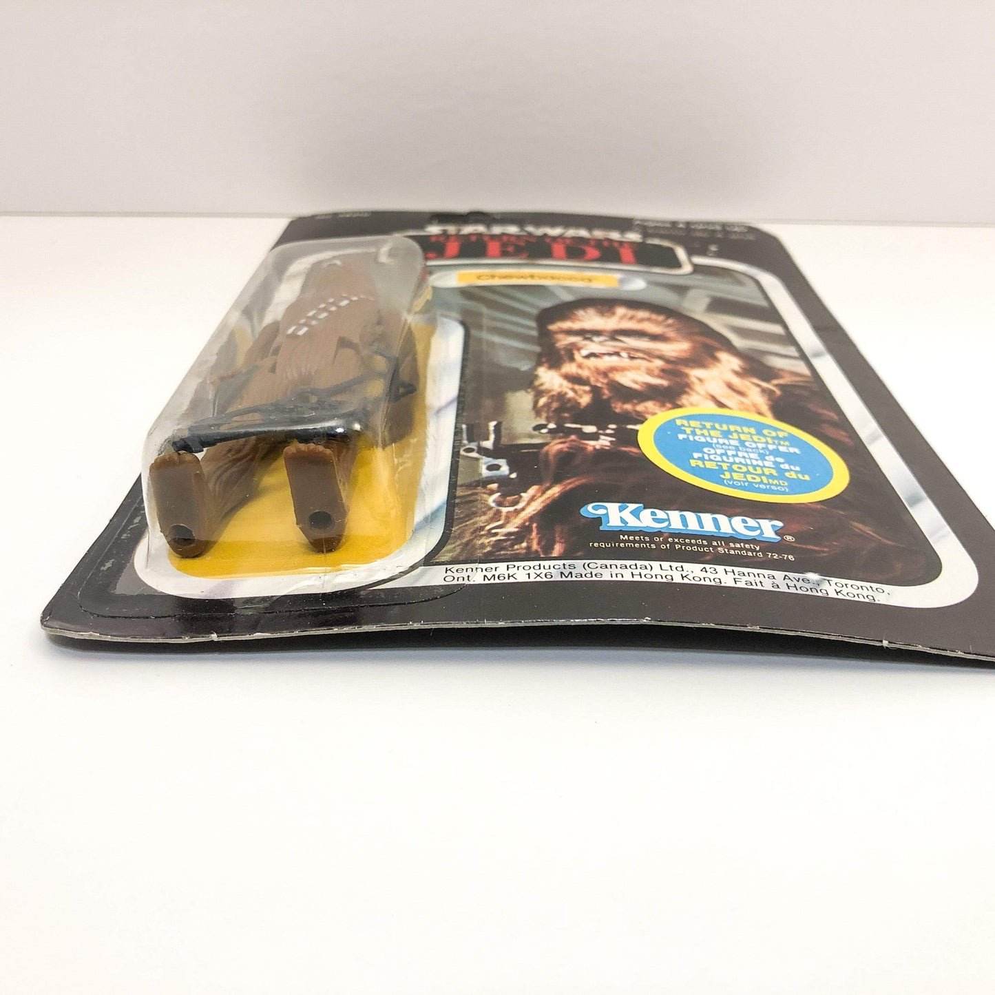 Chewbacca ROTJ 65 Back Kenner Canada - Mint on Card