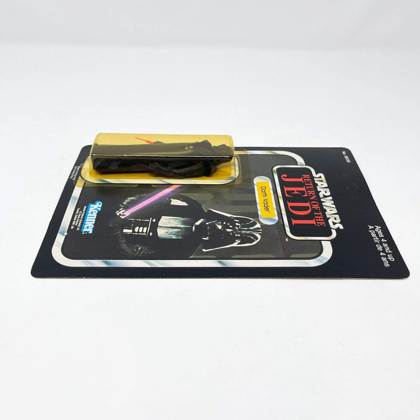 Vintage Kenner Canada Star Wars Toy Darth Vader ROTJ 77 Back Kenner Canada - Mint on Card