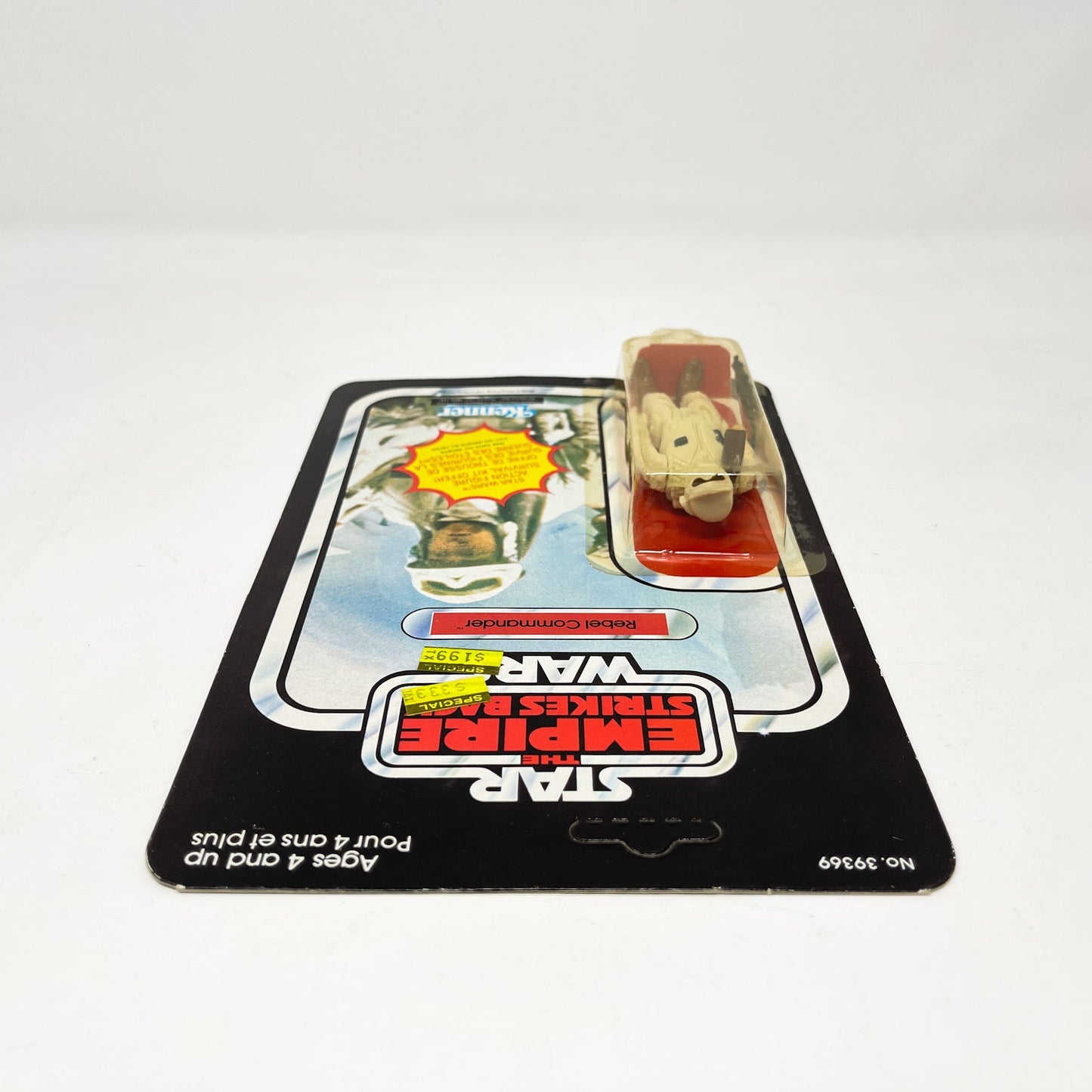 Vintage Kenner Star Wars MOC Rebel Commander ESB 41-back Canadian - MOC