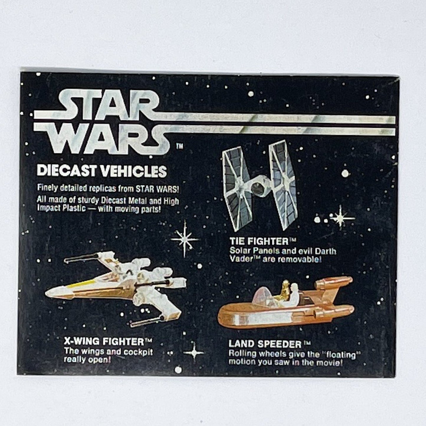 Vintage Kenner Star Wars Paper Star Wars X-Wing Variant Mini-Catalog Insert (1978)