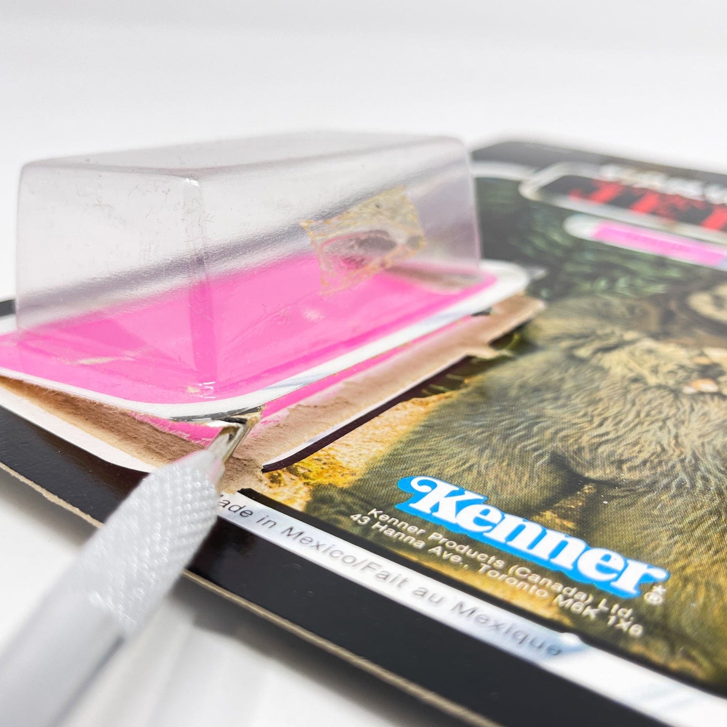 Vintage Kenner Star Wars Toy Lumat Kenner Canada ROTJ 77-back - Lifted Bubble