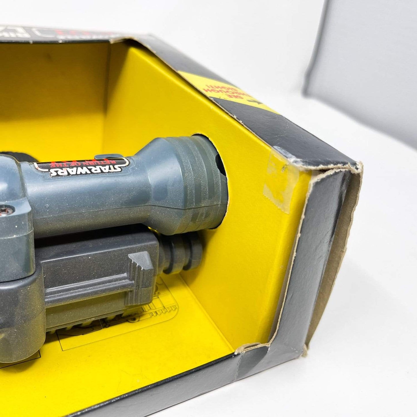 Vintage Kenner Star Wars Vehicle Biker Scout Laser Pistol - Mint in ROTJ Box