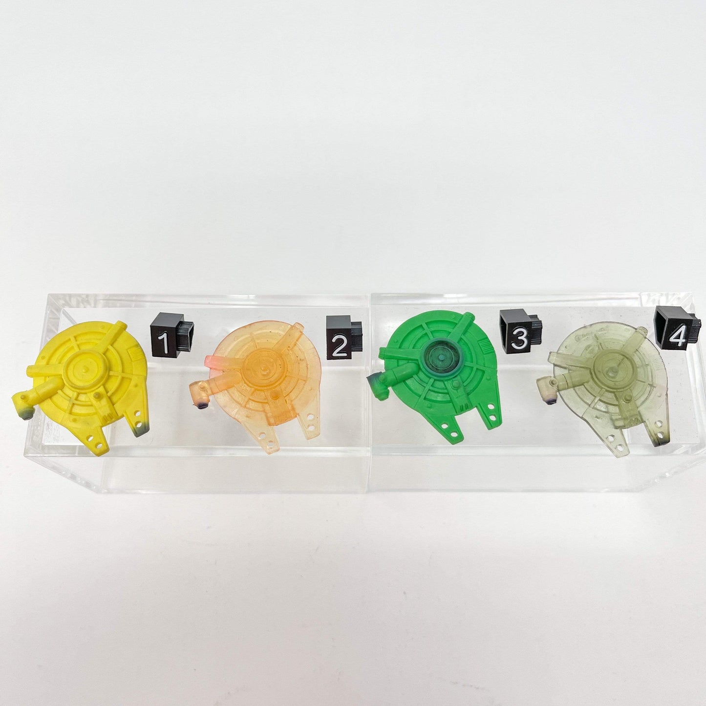 Vintage Maruka Star Wars Non-Toy Maruka Keshi Rubber Millennium Falcon - Japan (1977)