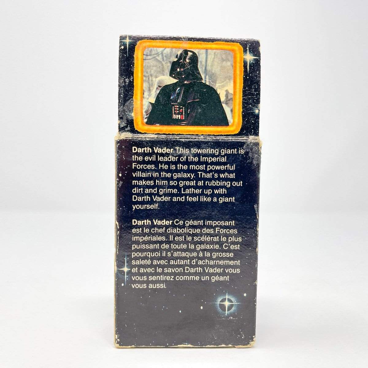 Vintage Omni Cosmetics Star Wars Clearance Darth Vader Soap - Canadian Box