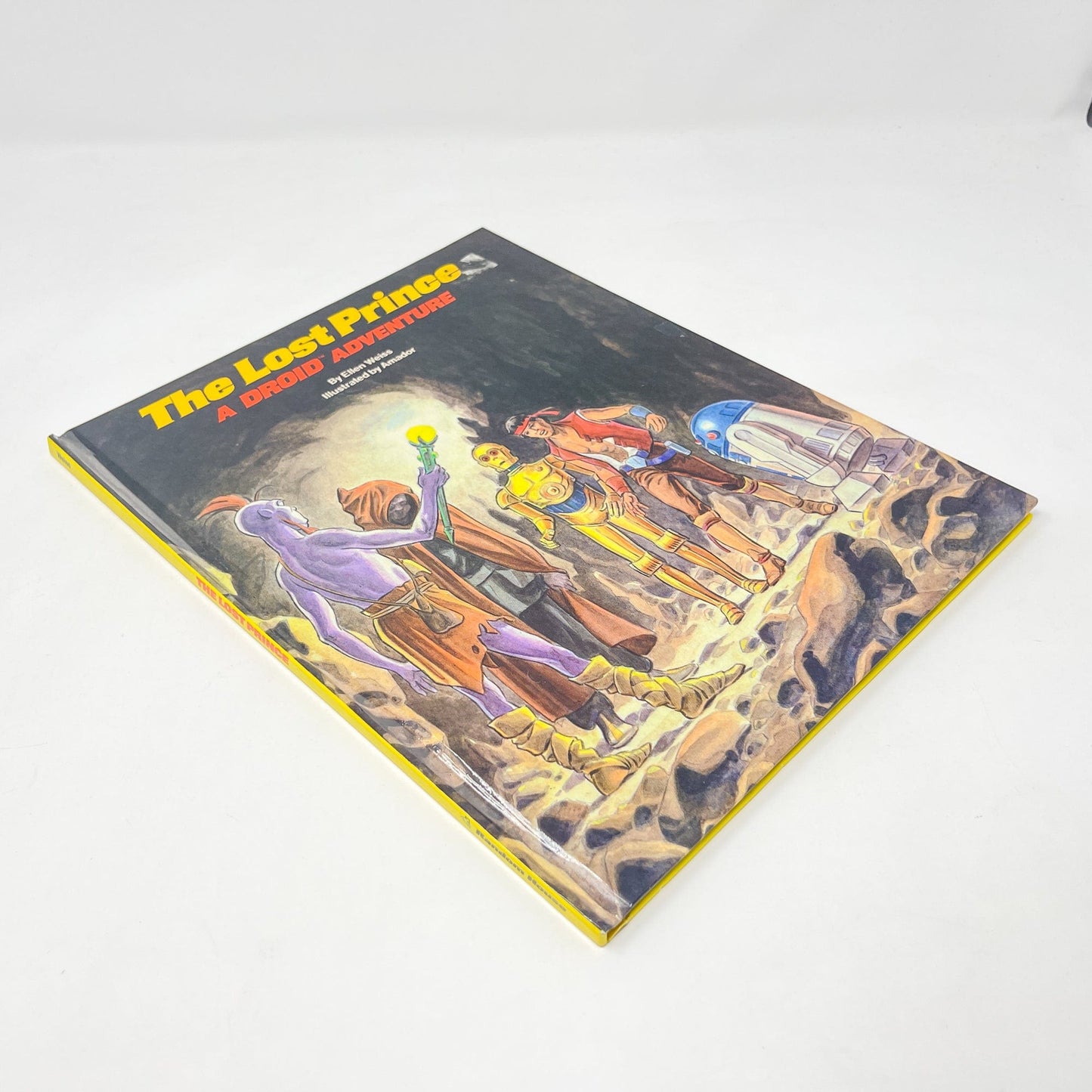 Vintage Random House Star Wars Non-Toy DROIDS The Lost Prince Book (1986)