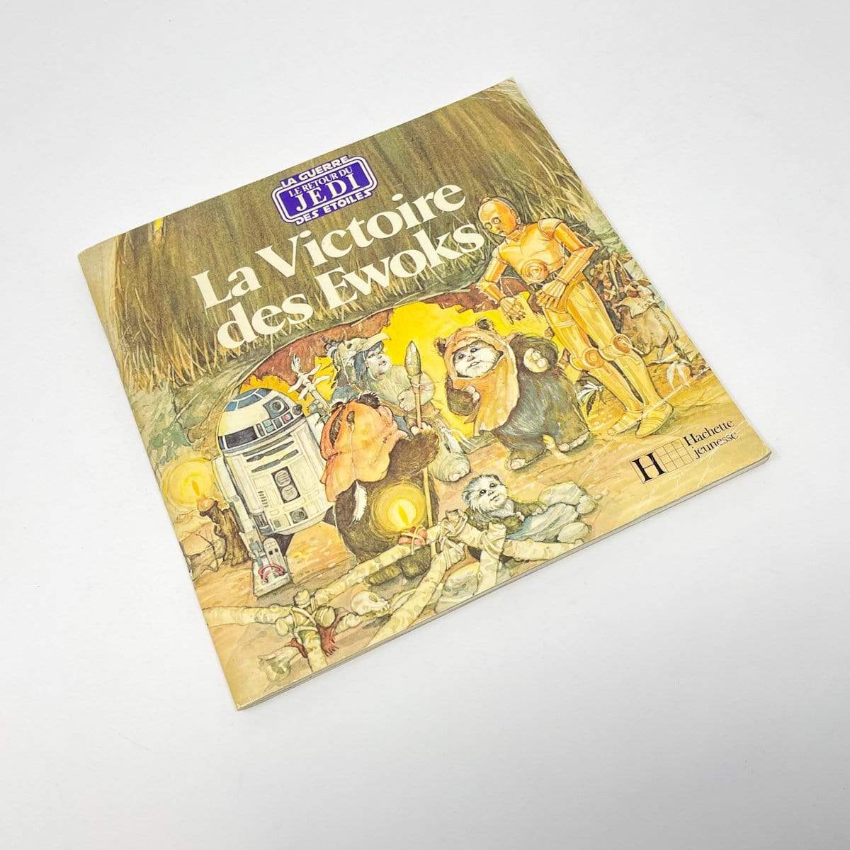 Vintage Random House Star Wars Non-Toy The Ewoks Join The Fight FRENCH Story Book Canadian (1983)