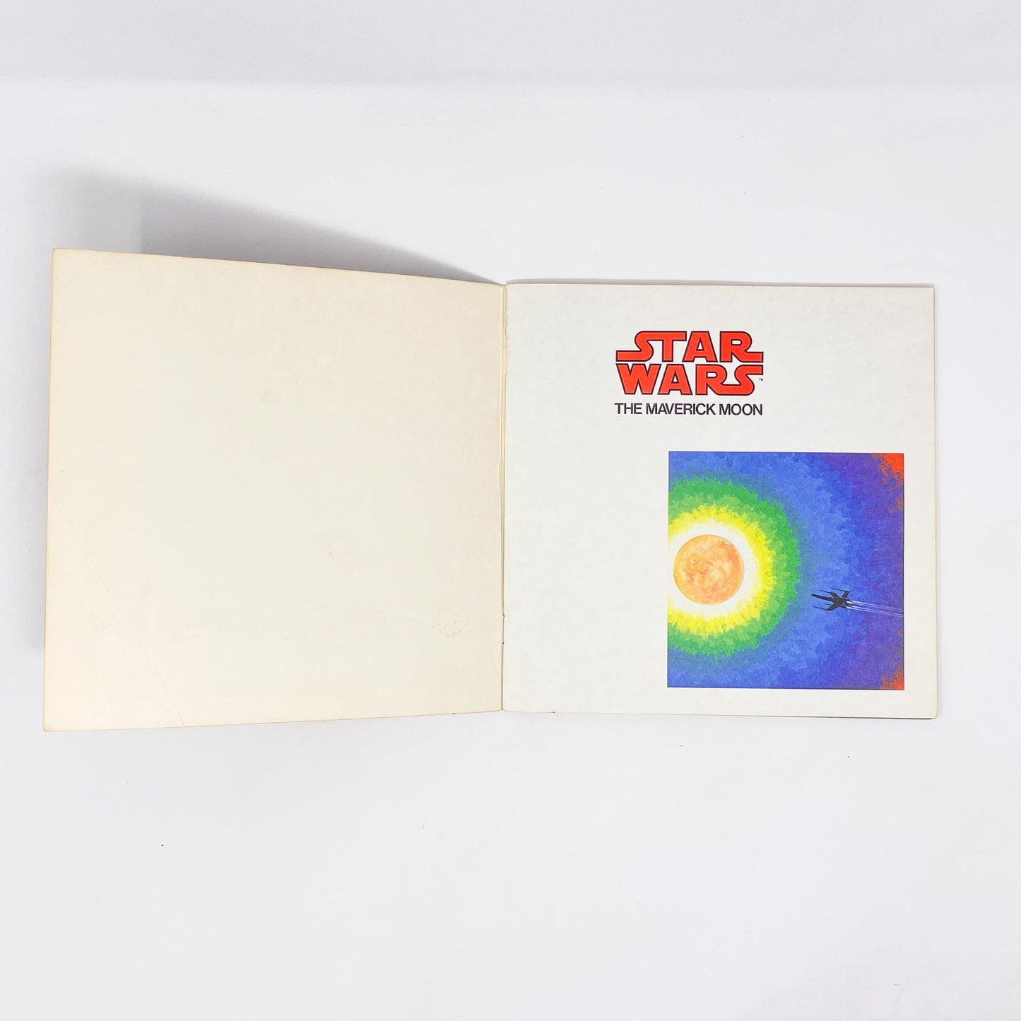 Vintage Random House Star Wars Non-Toy The Maverick Moon Book - Black Cover (1979)