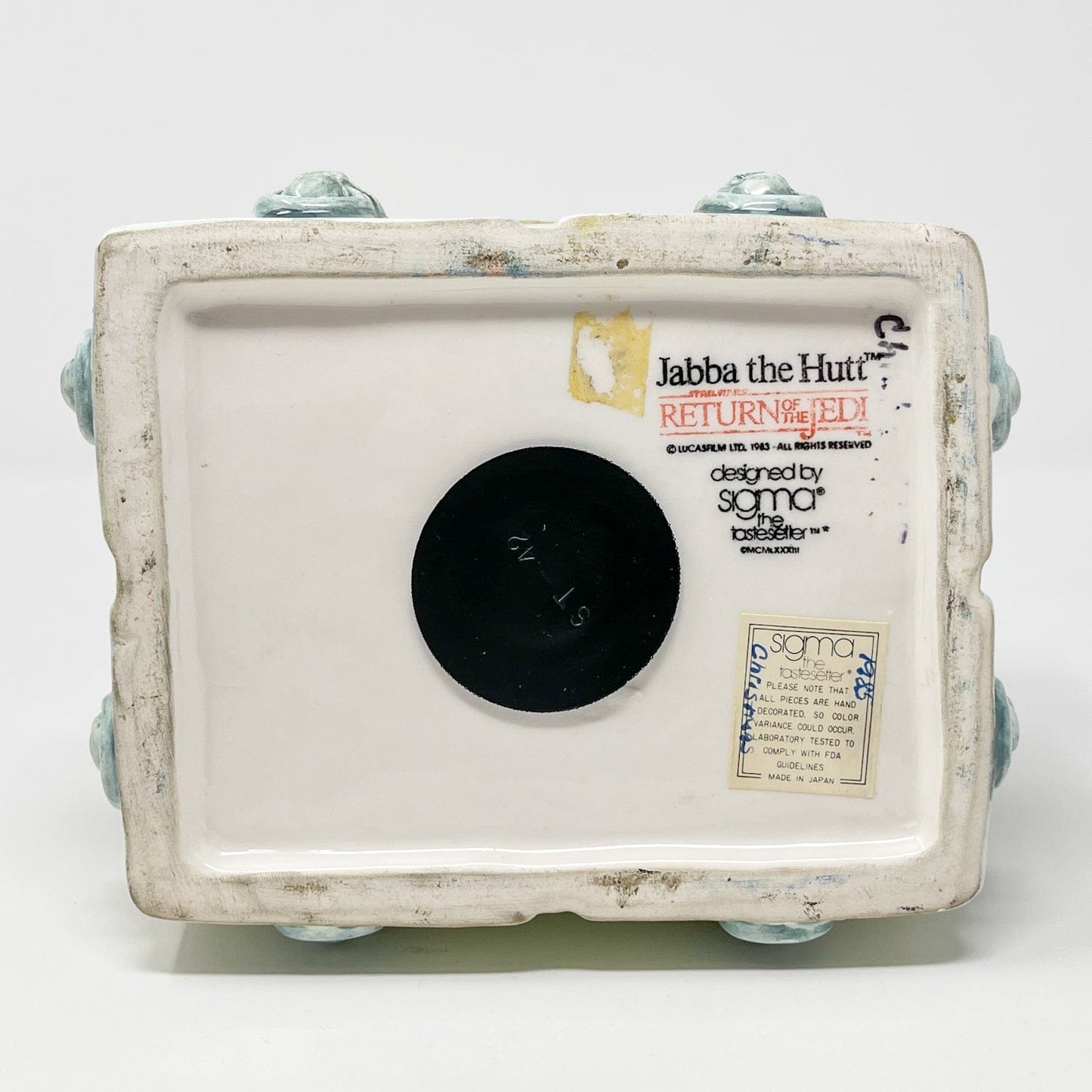 Vintage Sigma Star Wars Non-Toy Sigma Jabba the Hutt Bank (1983)