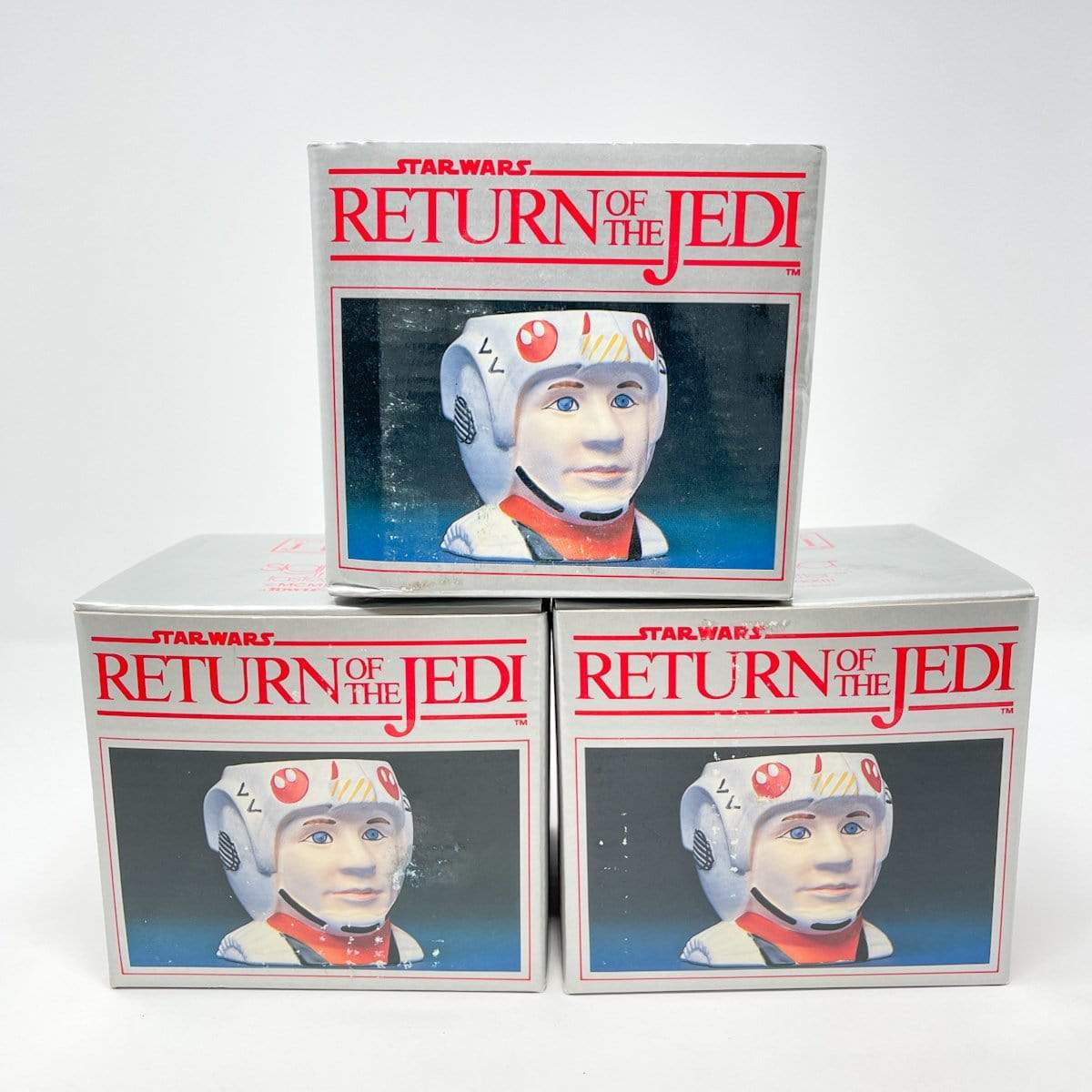 Vintage Sigma Star Wars Non-Toy Sigma Luke X-Wing Pilot Coffee Mug in Box (1983)