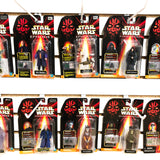 Complete Set of 3.75" Star Wars Episode 1 TPM - Hasbro 1999 Star Wars Single Carded Action Figures
