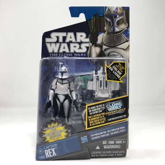 Captain Rex CW62 - The Clone Wars 2010 3.75" Star Wars Action Figure