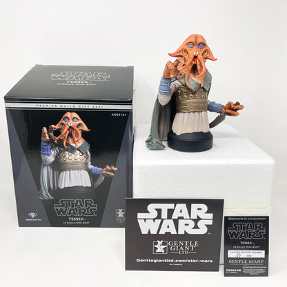 Tessek (ROTJ) Squidhead Collectible Mini Bust - Gentle Giant