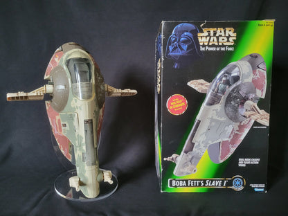 Acrylic Display Stand for Slave 1 (Vintage, POTF2, Shadows of the Empre, AOTC)
