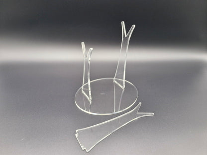 Acrylic Display Stand for TIE Fighter (Vintage White, Vader, Interceptor & POTF2)