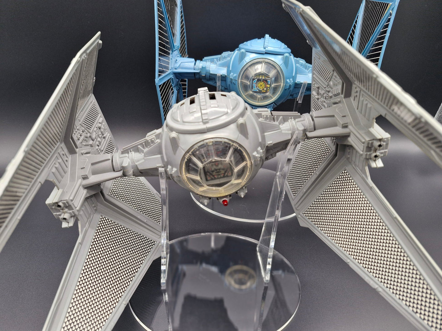 Acrylic Display Stand for TIE Fighter (Vintage White, Vader, Interceptor & POTF2)