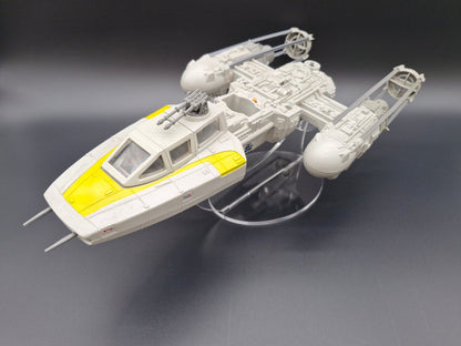 Acrylic Display Stand for Y-Wing (Vintage, POTF2, 30th, TVC)