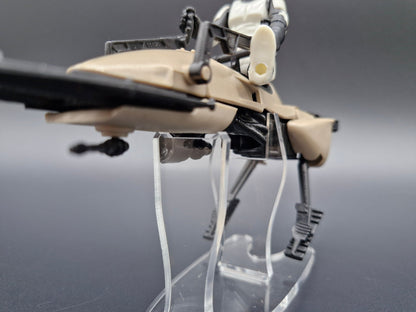 Acrylic Display Stand for Speeder Bike (Vintage, POTF2, Legacy)