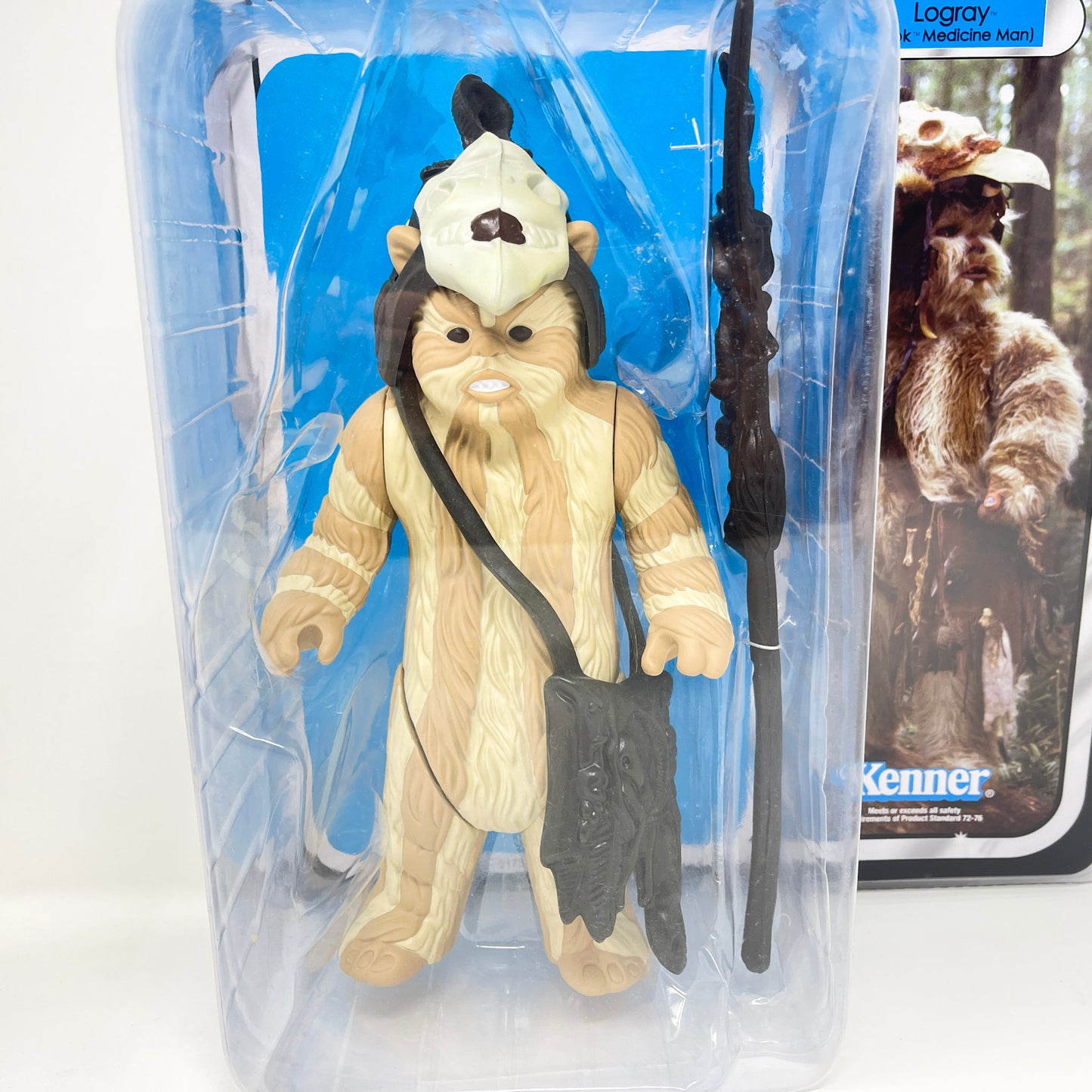 Logray (Ewok Medicine Man) - MIB - Gentle Giant Jumbo Kenner Figure