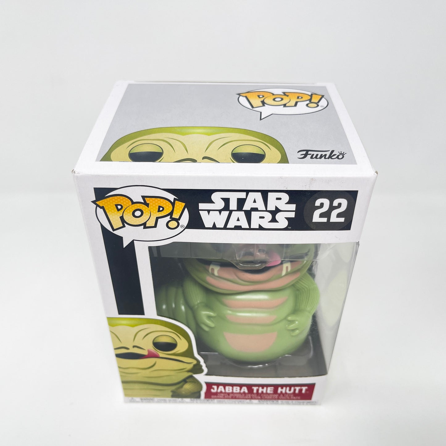 Jabba The Hutt - Funko POP #22 (Black Box) Star Wars Bobble-Head