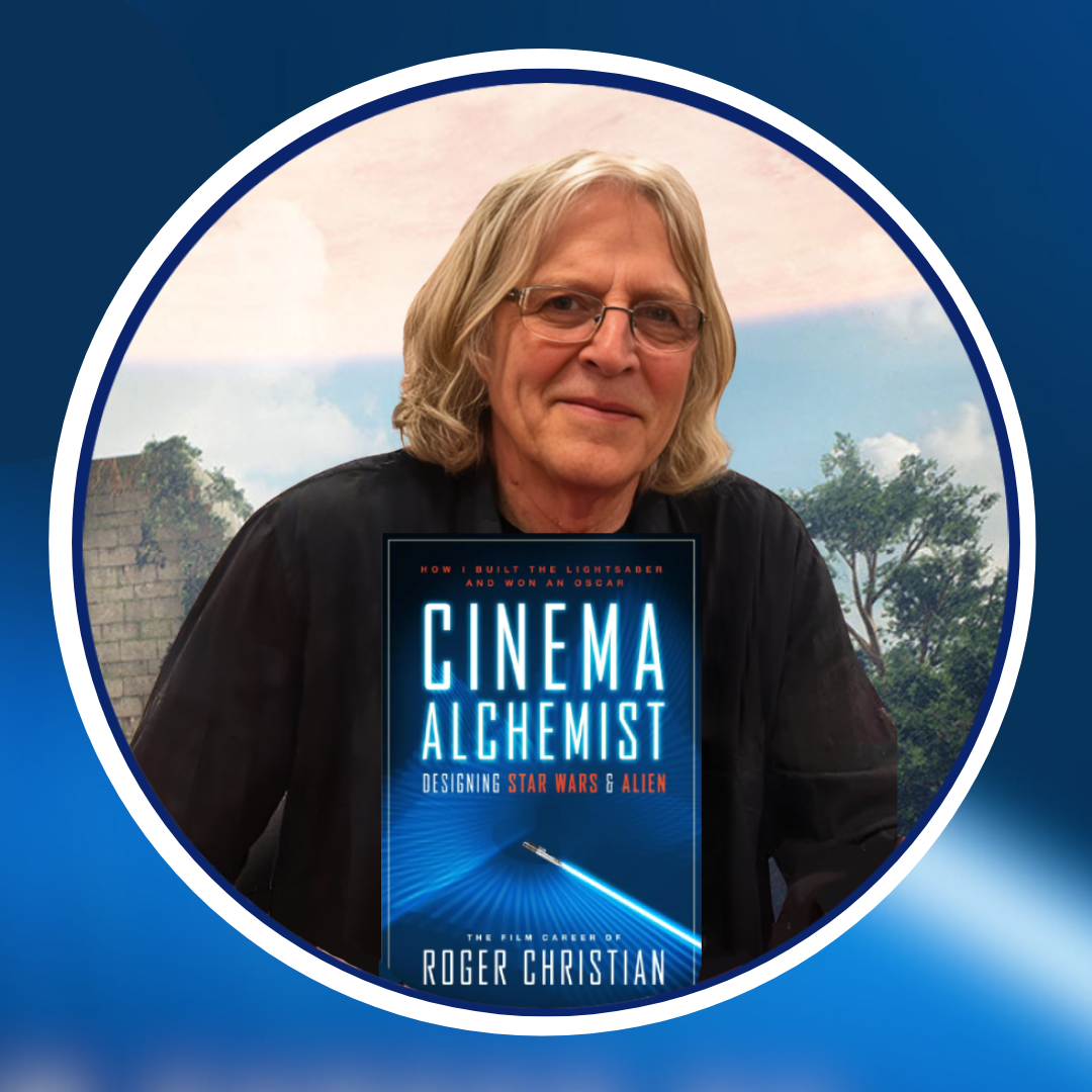 Roger Christian Autographed Book - Cinema Alchemist: Designing Star Wars and Alien Hardcover