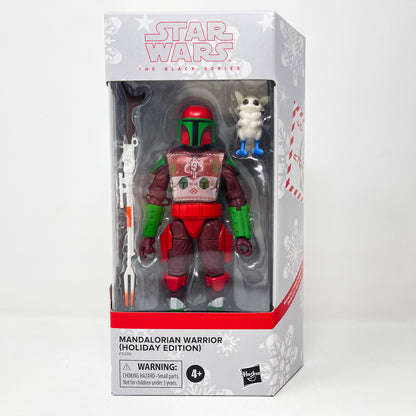 Holiday Edition Mandalorian Warrior - Black Series Hasbro