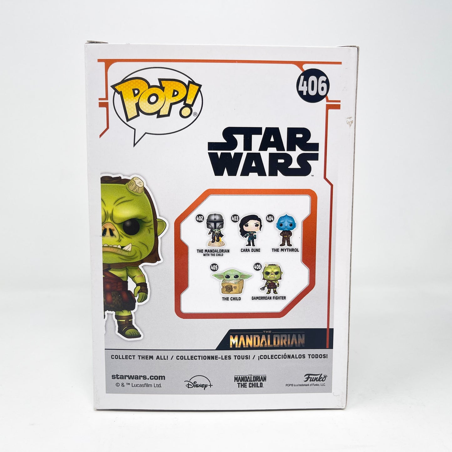 Gamorrean Fighter - Funko POP #406 (White Box) Star Wars Bobble-Head