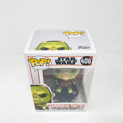 Gamorrean Fighter - Funko POP #406 (White Box) Star Wars Bobble-Head