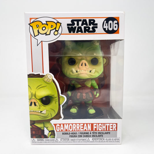 Gamorrean Fighter - Funko POP #406 (White Box) Star Wars Bobble-Head