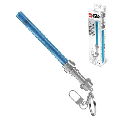 LEGO Star Wars Blue Lightsaber Gel Pens with Keychain Clip