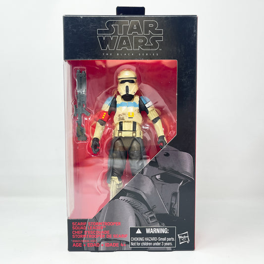 Scarif Stormtrooper Squad Leader #28 (2016) - Black Series Hasbro Star Wars Action Figure