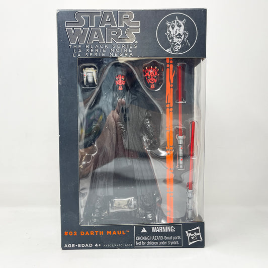 Darth Maul - Orange #02 - Black Series Hasbro Star Wars Action Figure