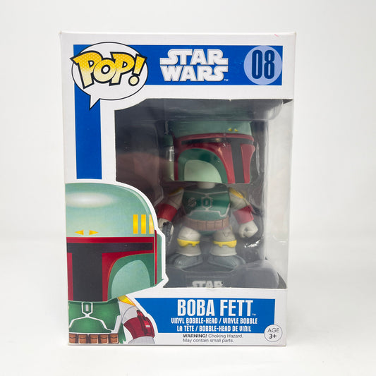 Boba Fett - Funko POP #08 (Blue Box) Star Wars Bobble-Head