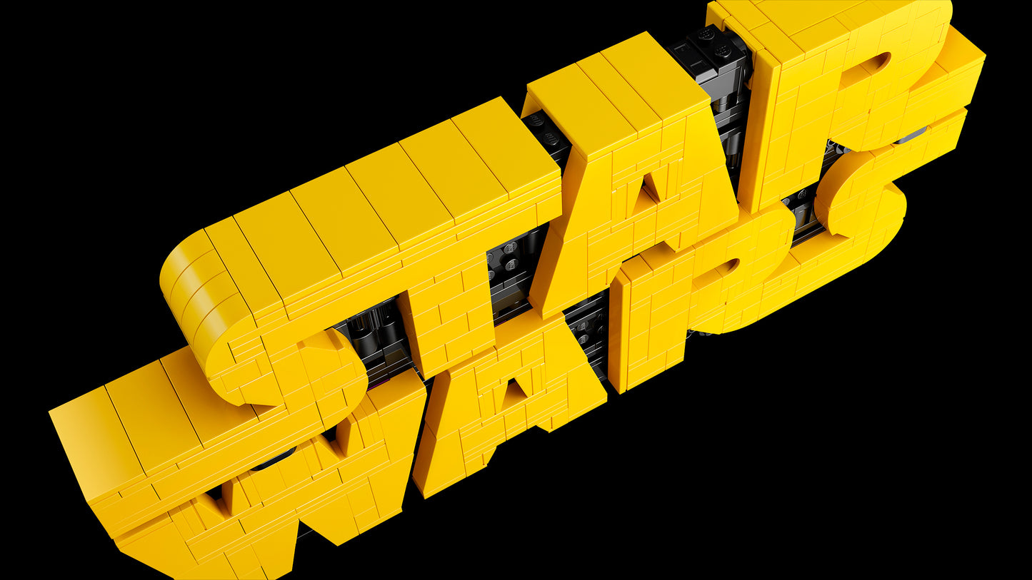 Lego 75407  Brick-Built Star Wars Logo