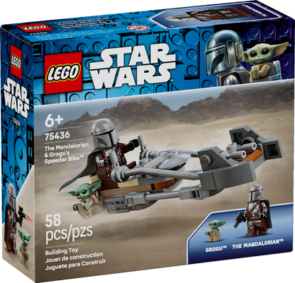 Lego 75436  The Mandalorian & Grogu's Speeder Bike