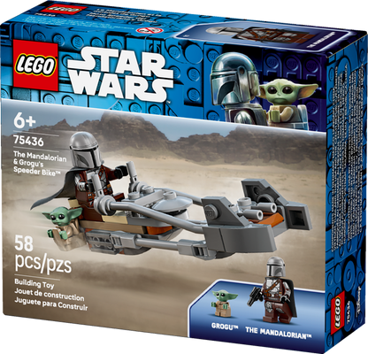 Lego 75436  The Mandalorian & Grogu's Speeder Bike