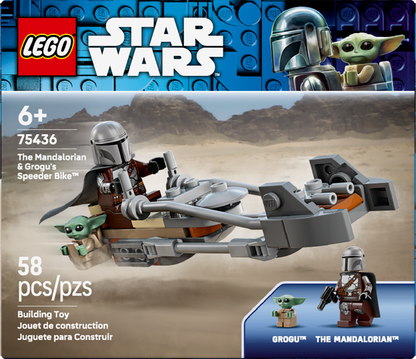 Lego 75436  The Mandalorian & Grogu's Speeder Bike