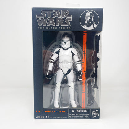 Clone Trooper - Orange #14 - Black Series Hasbro Star Wars Action Figure