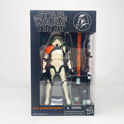 Sandtrooper - Orange #03 - Black Series Hasbro Star Wars Action Figure