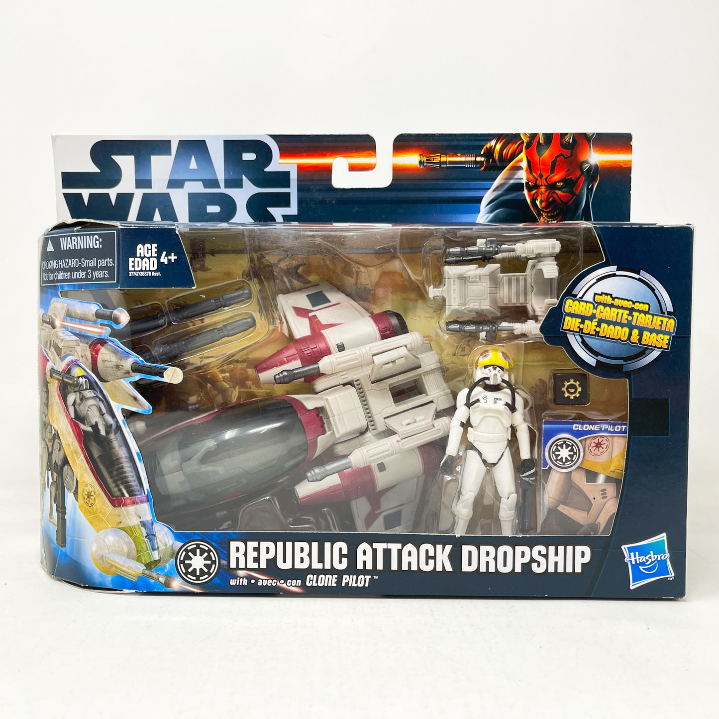 Republic Attack Dropship with Clone Pilot – 2012 Hasbro Star Wars Movie Heroes
