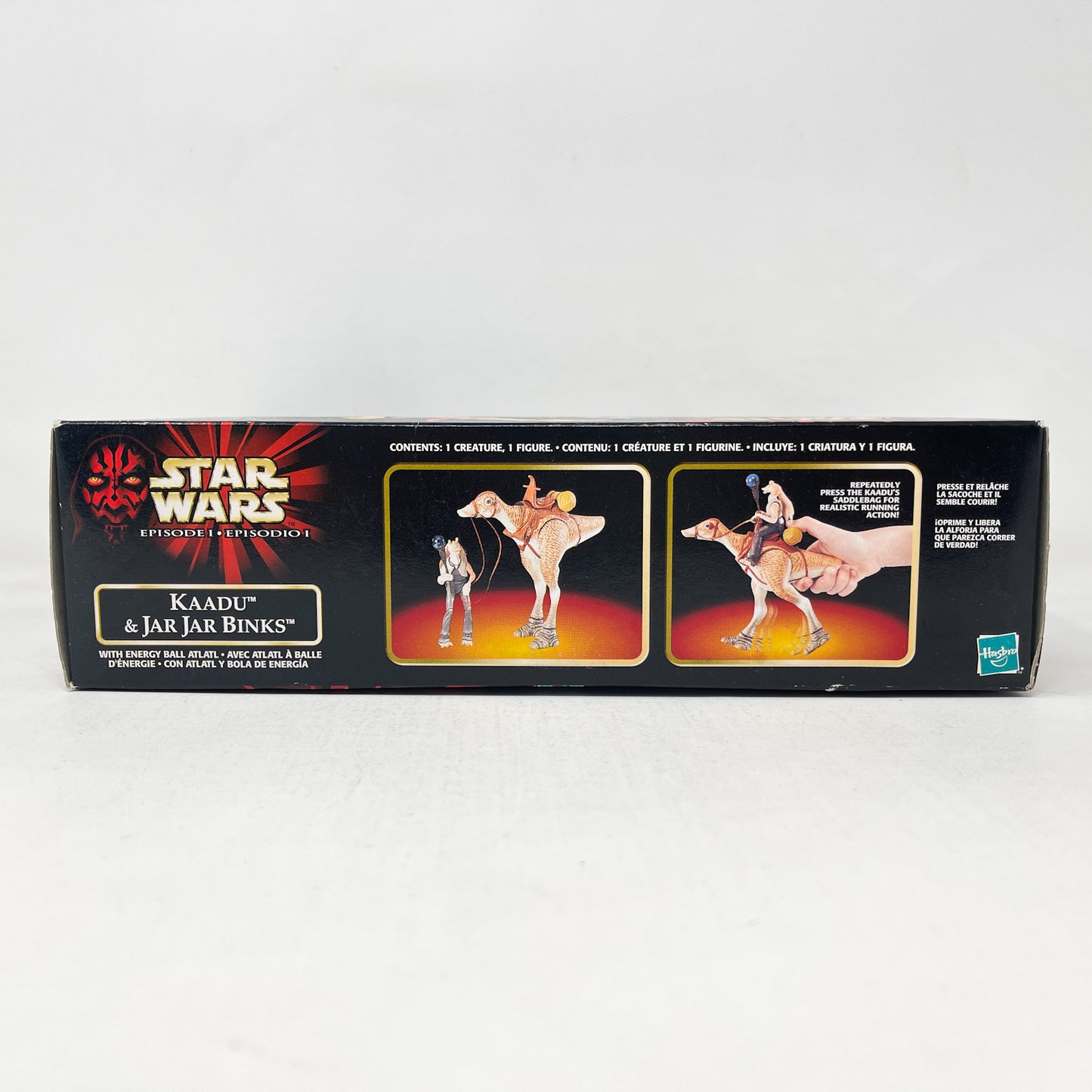 Kaadu & Jar Jar Binks - Hasbro The Phantom Menace (1999)