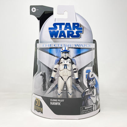 Clone Pilot Hawk (Clone Wars) - 50th Anniversary - Hasbro Black Series (2020)