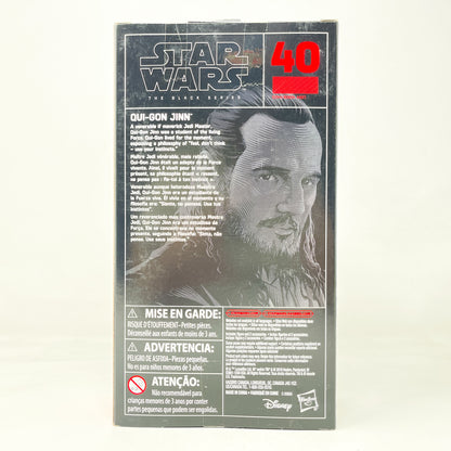 Qui-Gon Jinn #40 - Hasbro Black Series (2017)