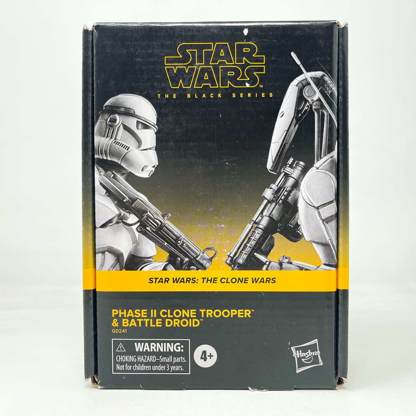 Phase II Clone Trooper & Battle Droid 2-pack - Hasbro Black Series (2024)