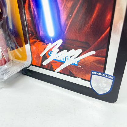 Ewan McGregor Autographed VC016 Obi Wan Kenobi FOIL ROTS 2010 - Hasbro The Vintage Collection