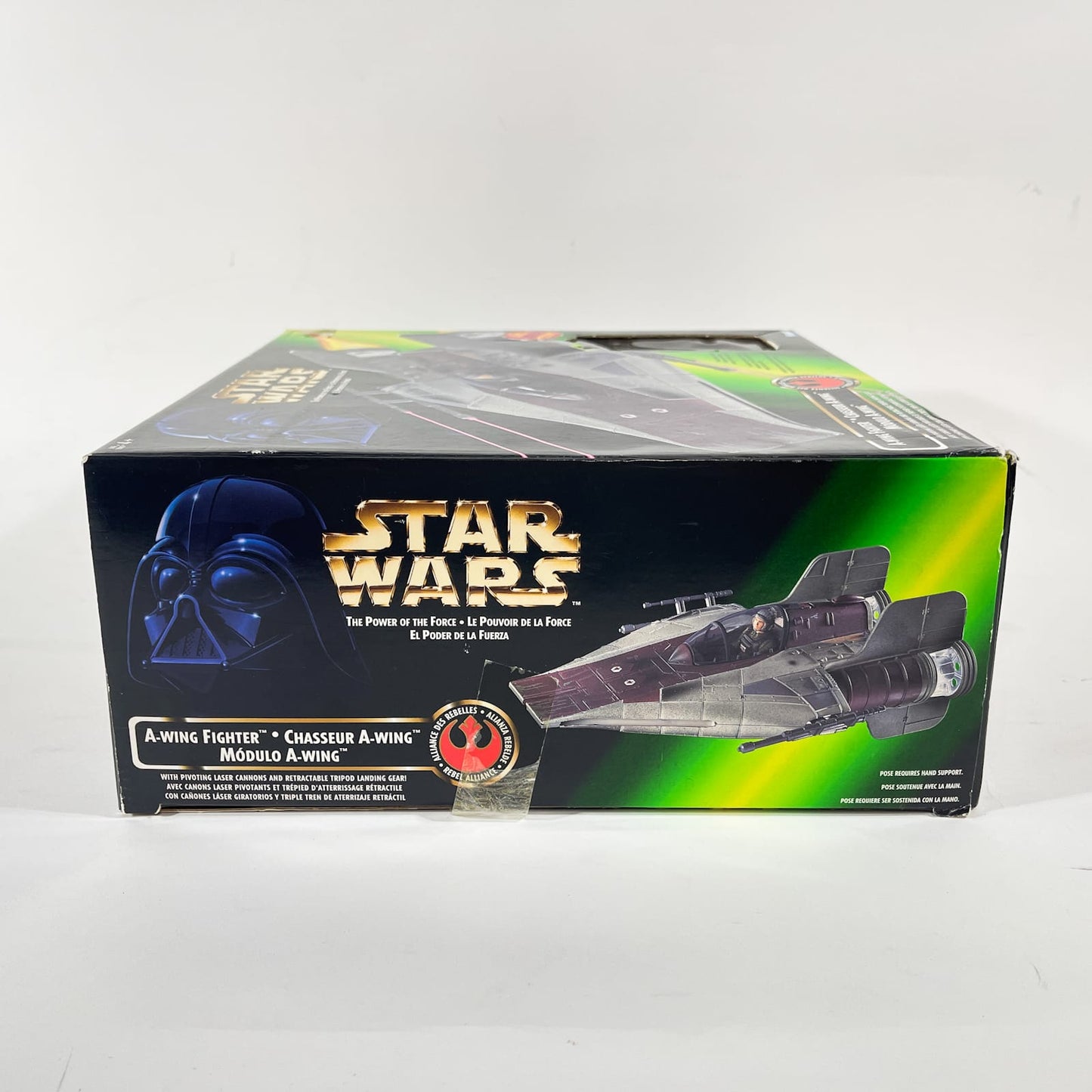A-Wing Fighter - POTF2 Hasbro 1997 Star Was Vehicle - Open Box
