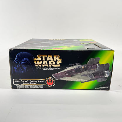 A-Wing Fighter - POTF2 Hasbro 1997 Star Was Vehicle - Open Box