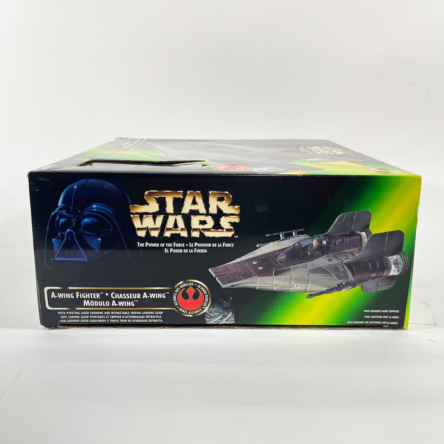A-Wing Fighter - POTF2 Hasbro 1997 Star Was Vehicle - Open Box