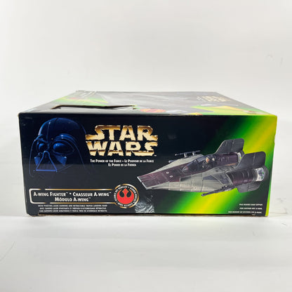 A-Wing Fighter - POTF2 Hasbro 1997 Star Was Vehicle - Open Box