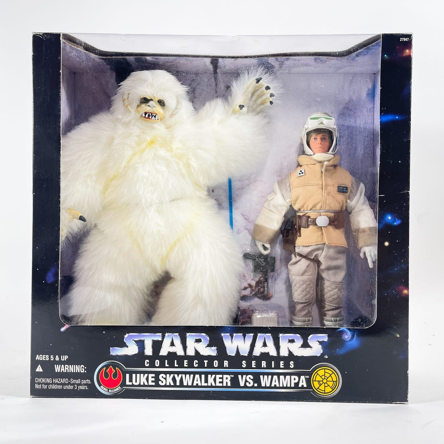 Luke Skywalker & Wampa (1997) - Hasbro 12" Collector Series MIB