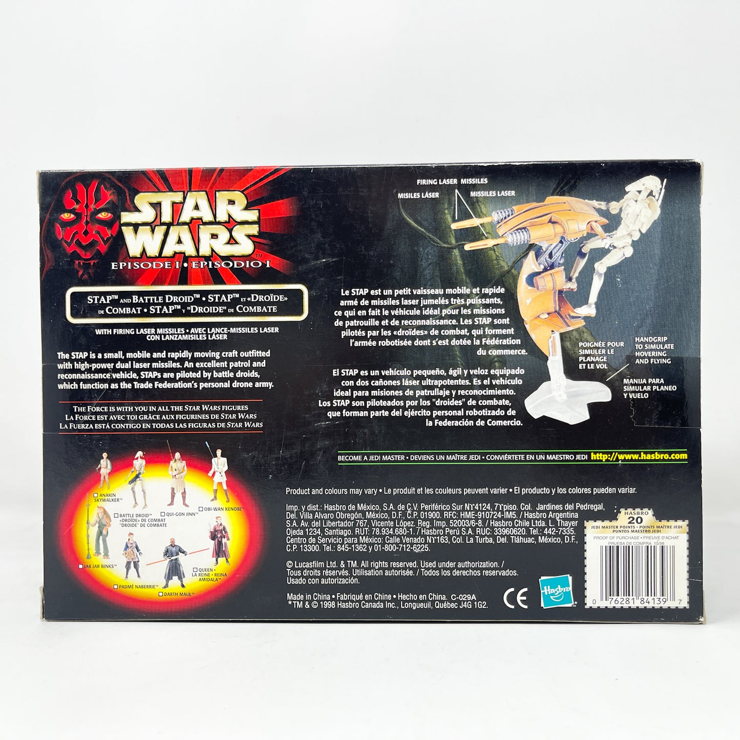 STAP & Battle Droid  - Hasbro The Phantom Menace (1999)